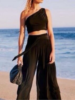 FP One Black Gaucho Pant Size XS